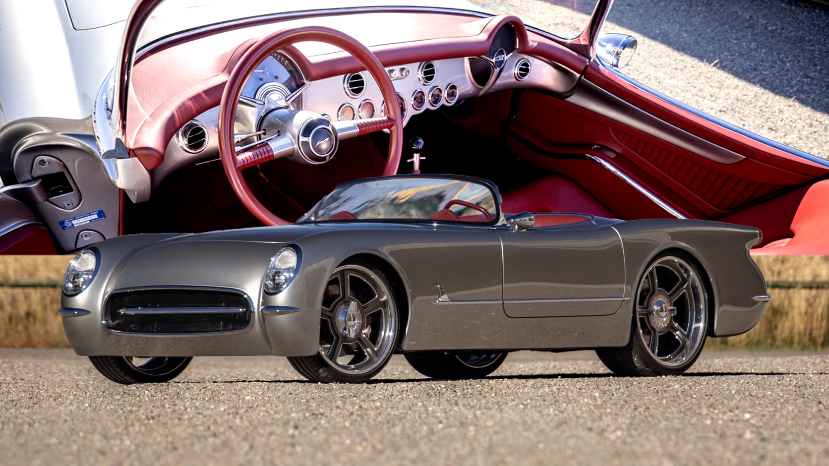 Kindig s Corvette CF1 Roadster Is A Vintage Vixen With A Cha Ching