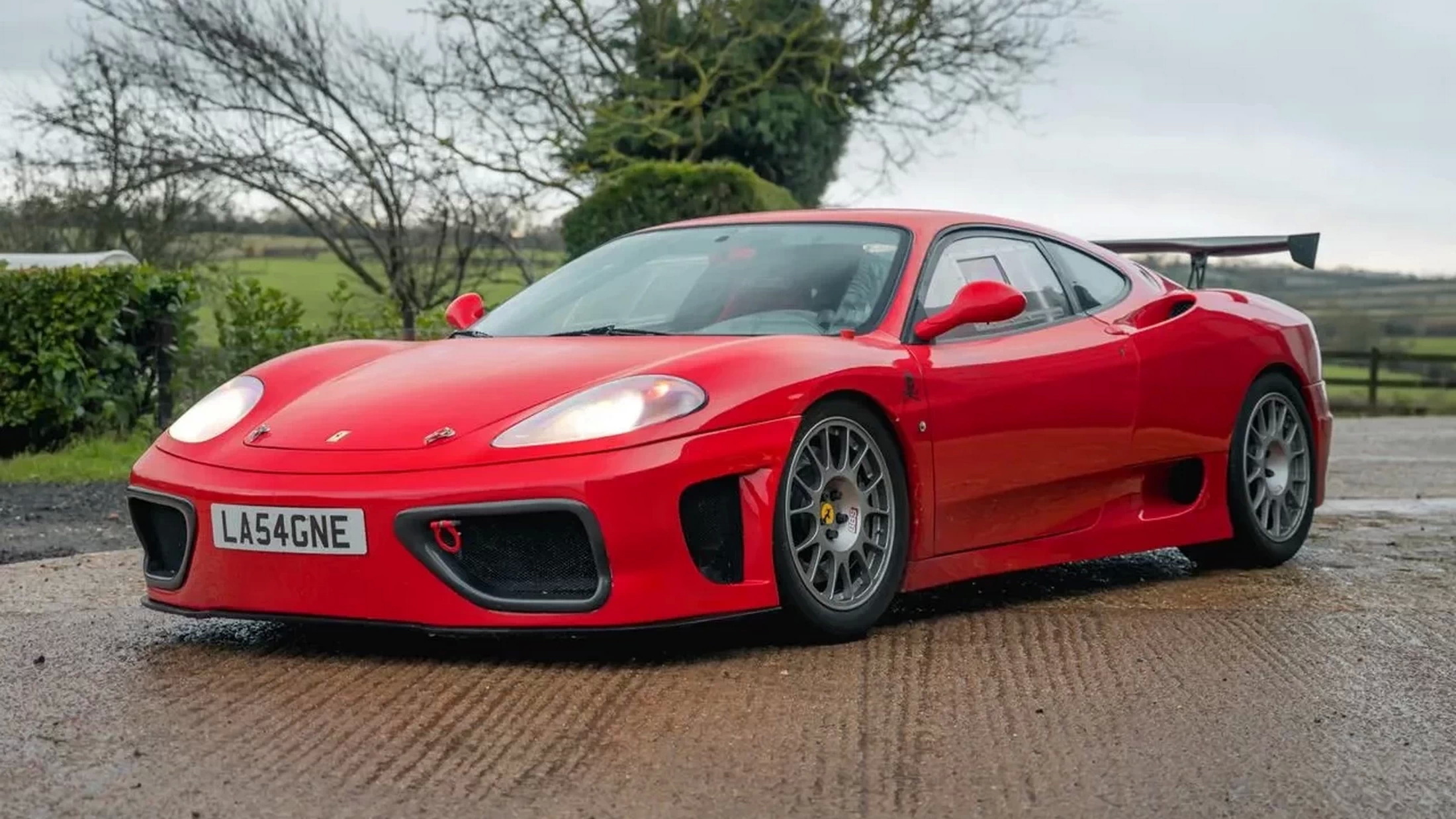 Want A Real Racecar For The Road? This Street-Legal Ferrari 360 Challenge Modena Is For You