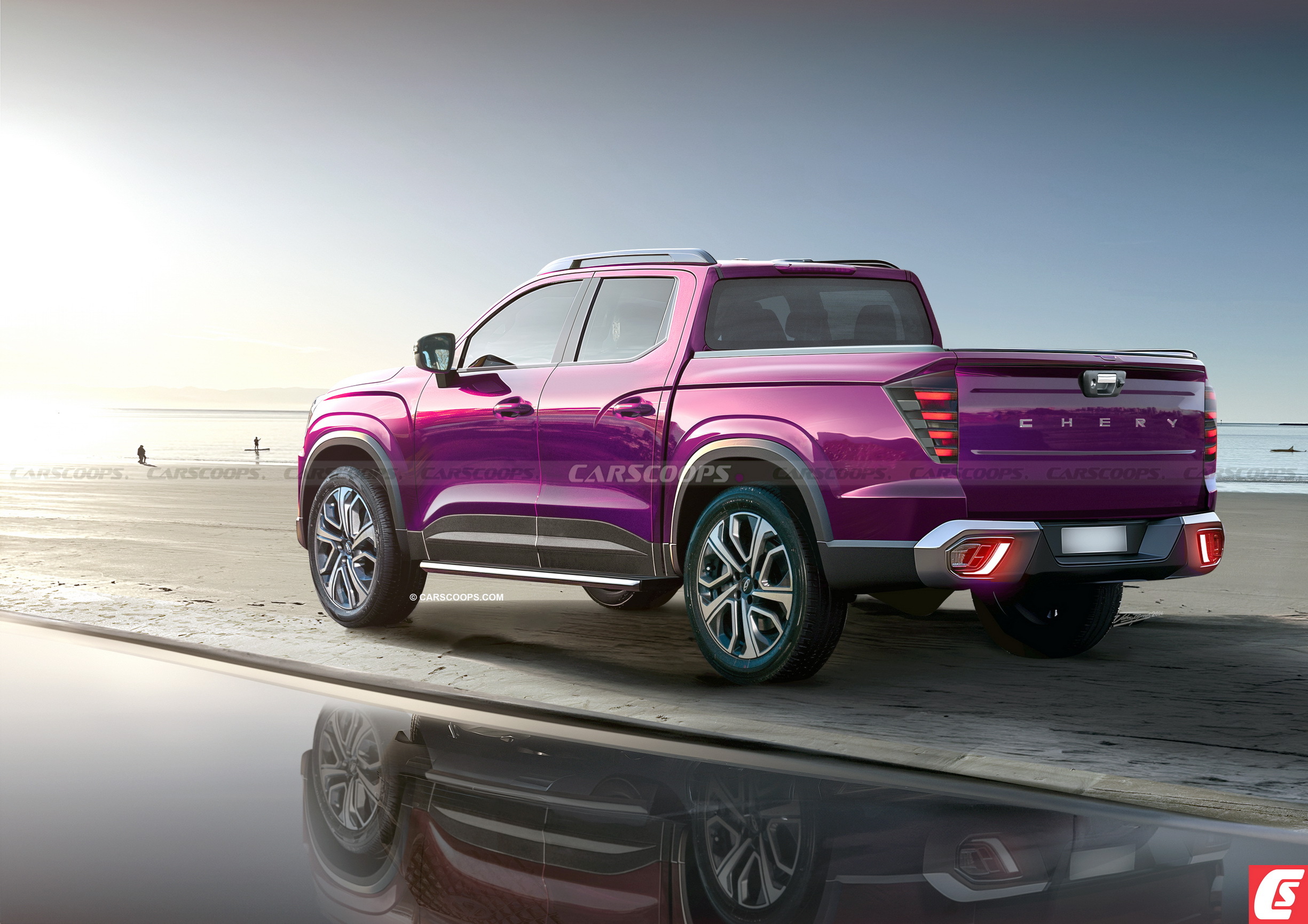 2025 Chery Pickup New MidSize Truck Revs Up For Ford Ranger and