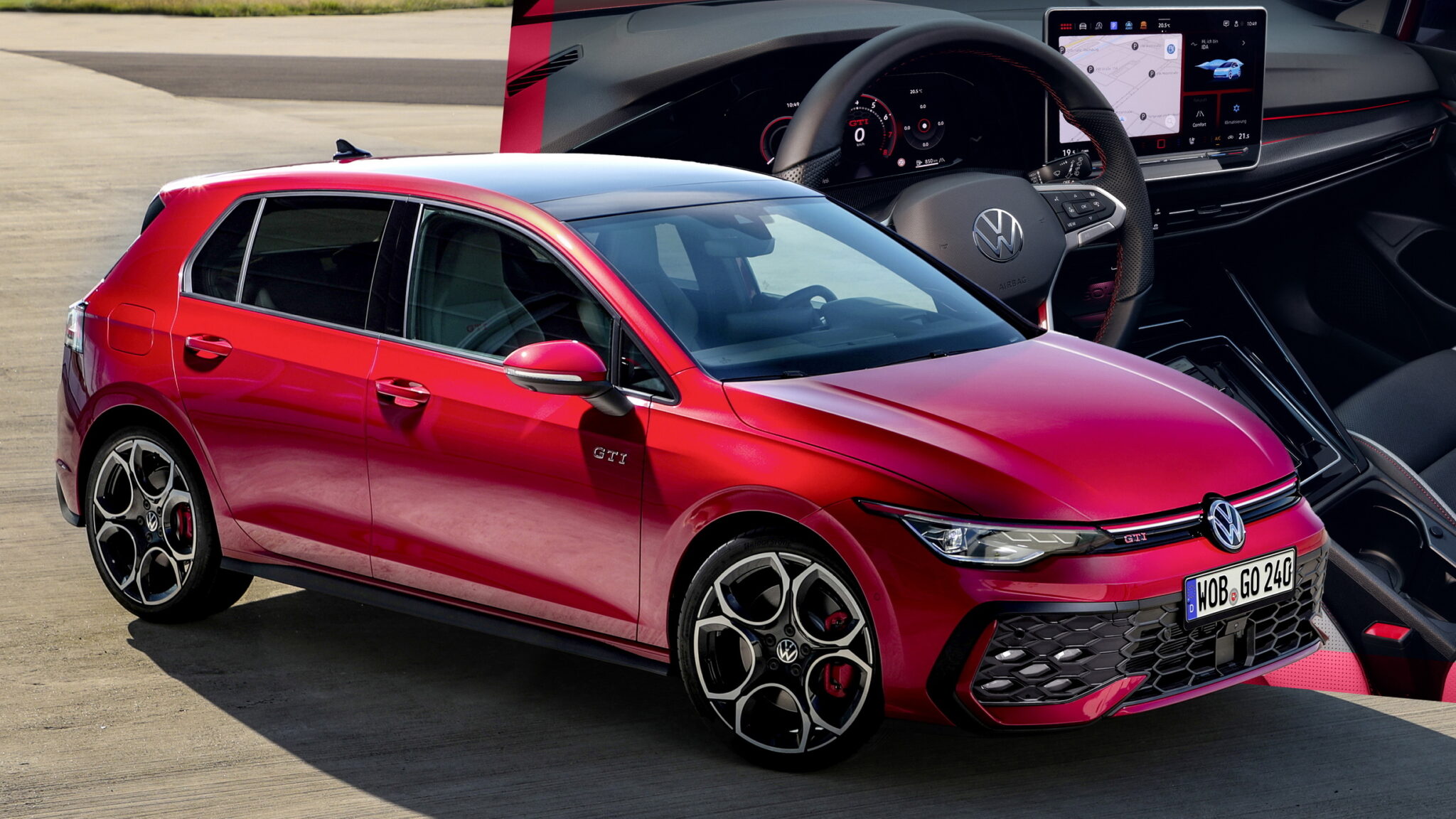 2025 VW Golf GTI Drops Manual But Gains More Muscle And AI Smarts 