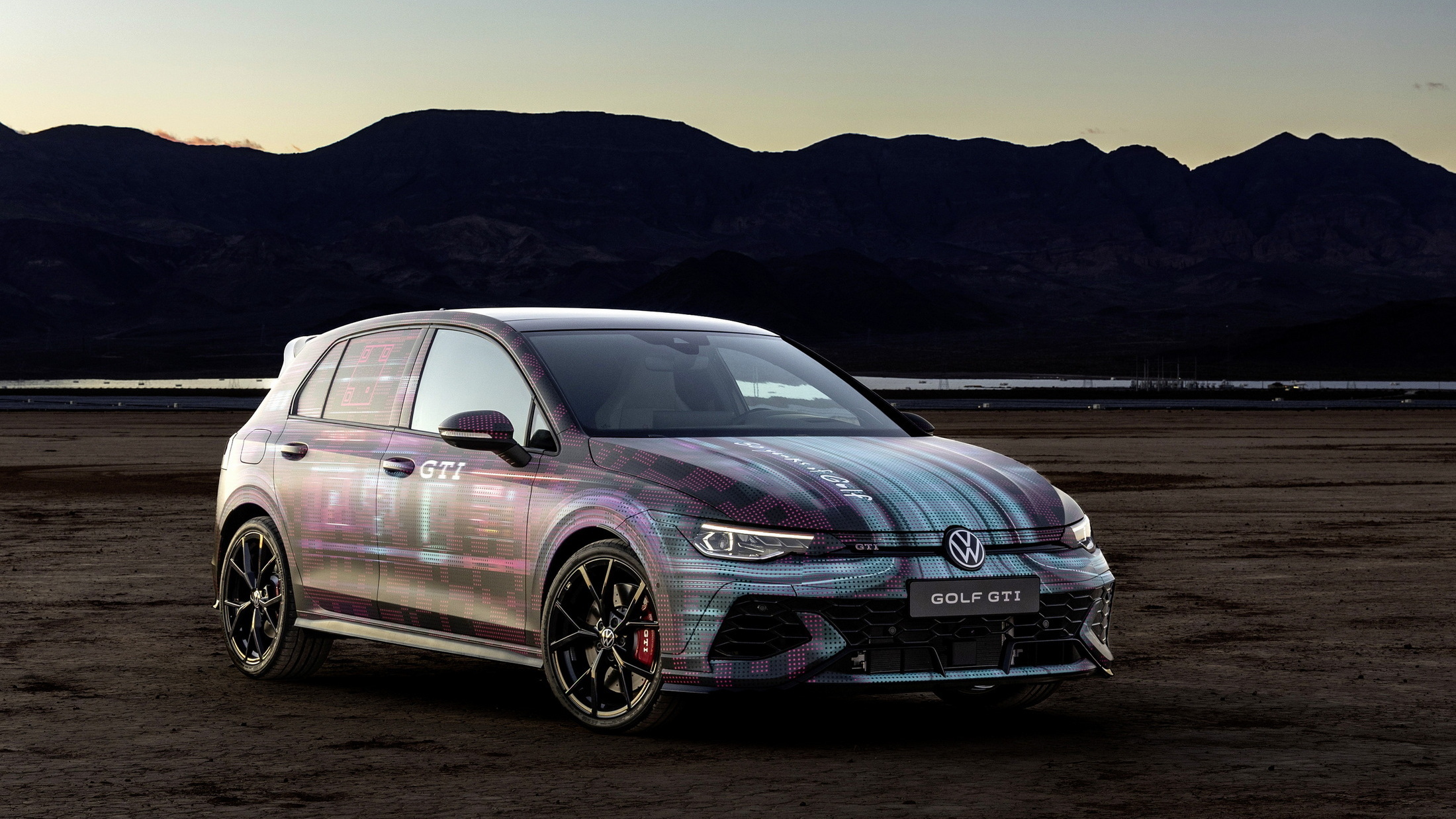 2025 VW Golf GTI Revealed Through Infotainment Screen At CES Carscoops