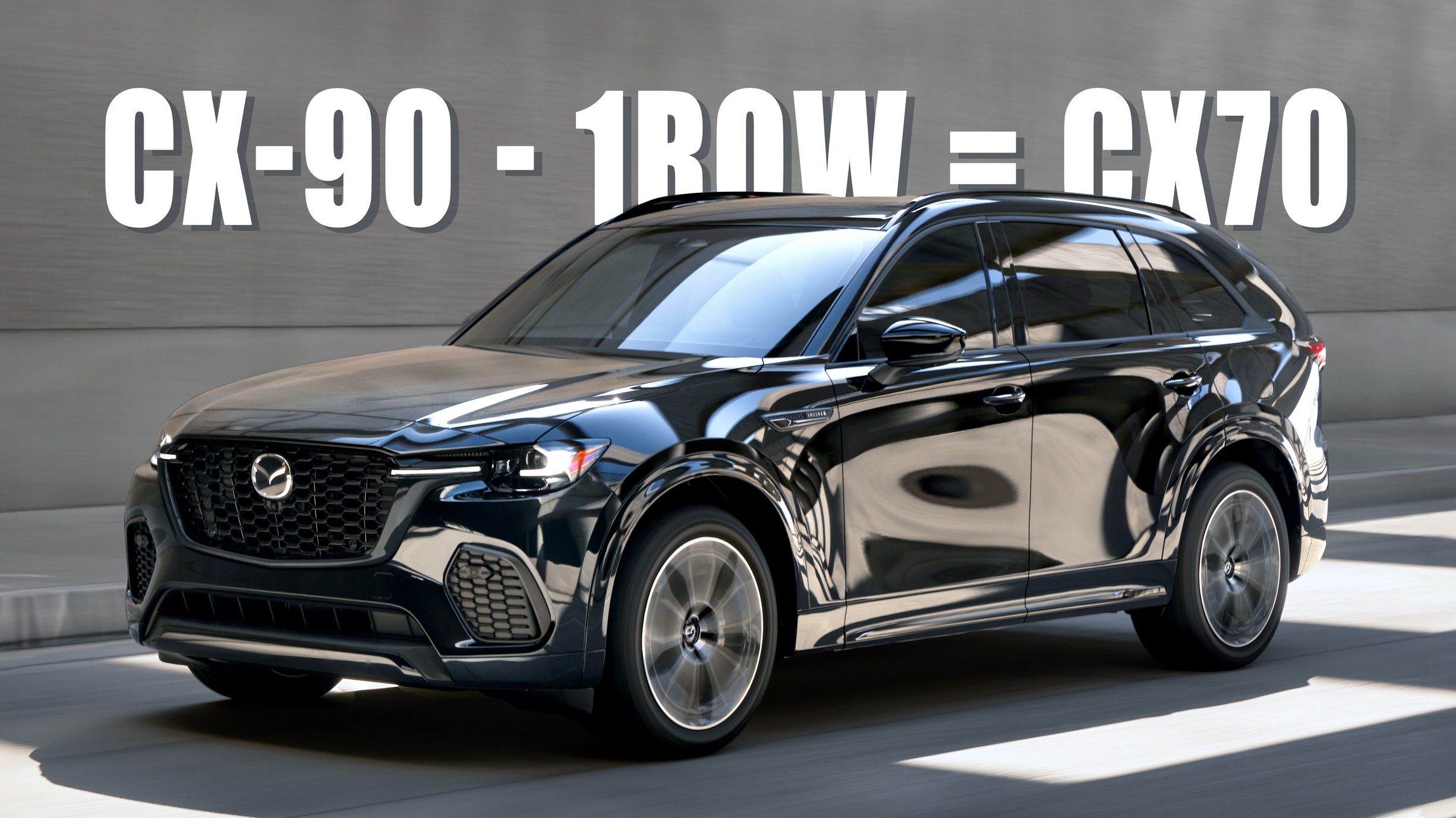 2025 Mazda CX70 Is A TwoRow CX90 With An Available InlineSix Turbo