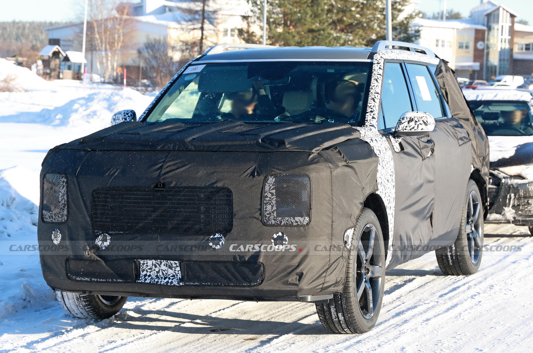 2026 Hyundai Palisade Interior Spied For The First Time | Carscoops