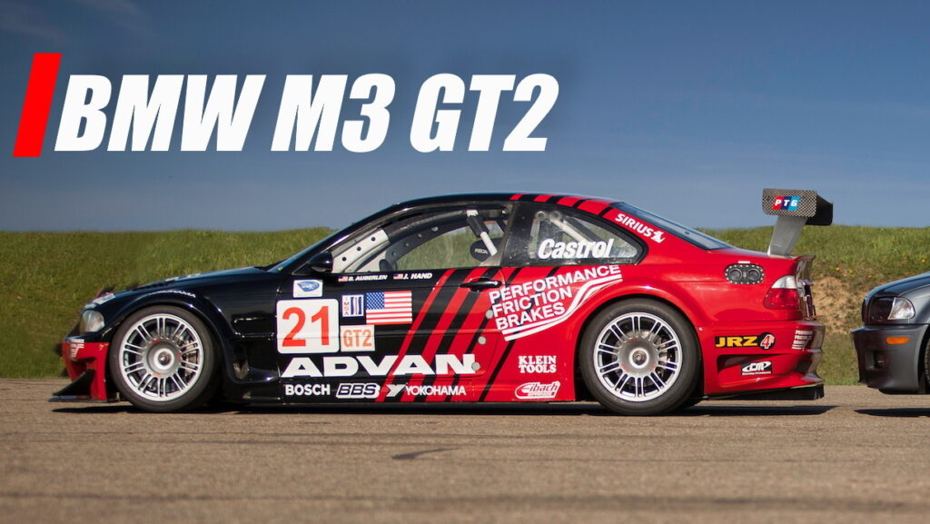 Ride Along With Us In A BMW E46 M3 GT2 Race Car