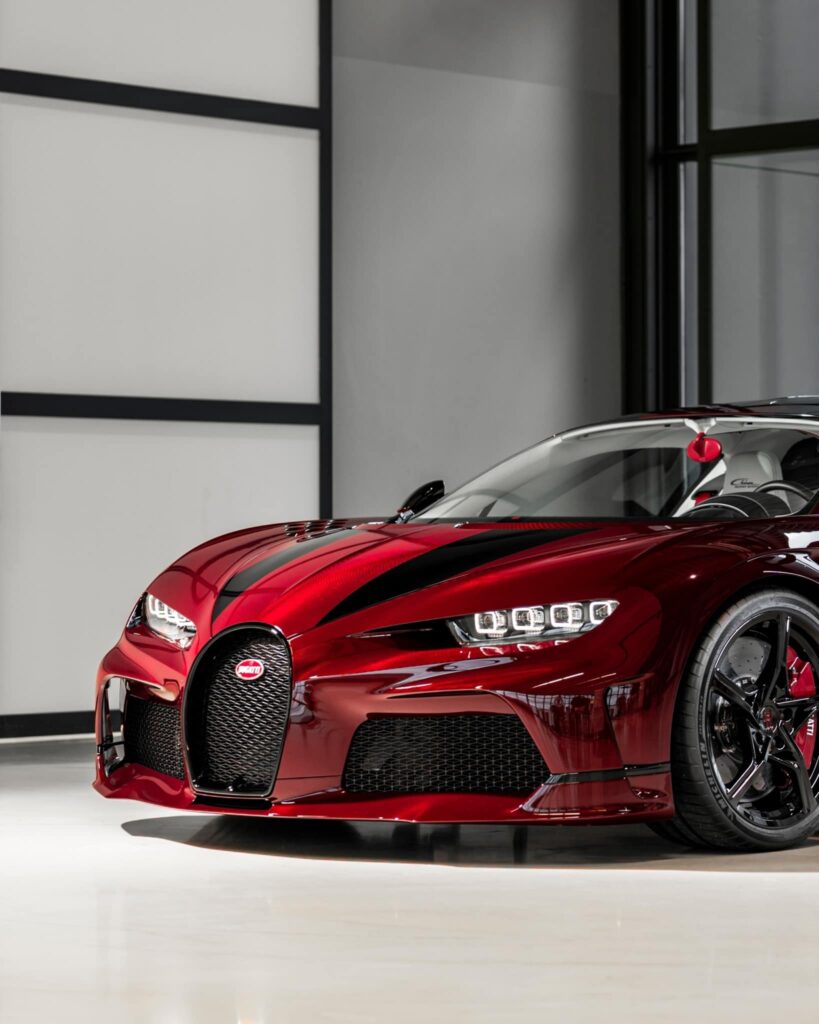 Red Carbon Bugatti Chiron Super Sport Celebrates The Year Of The Dragon