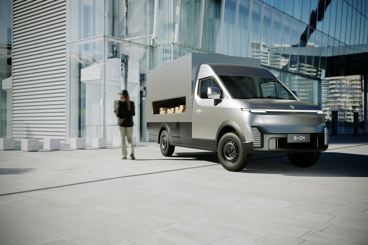 The B–ON Pelkan Is The Electric Last Mile Delivery Vehicle Of The ...