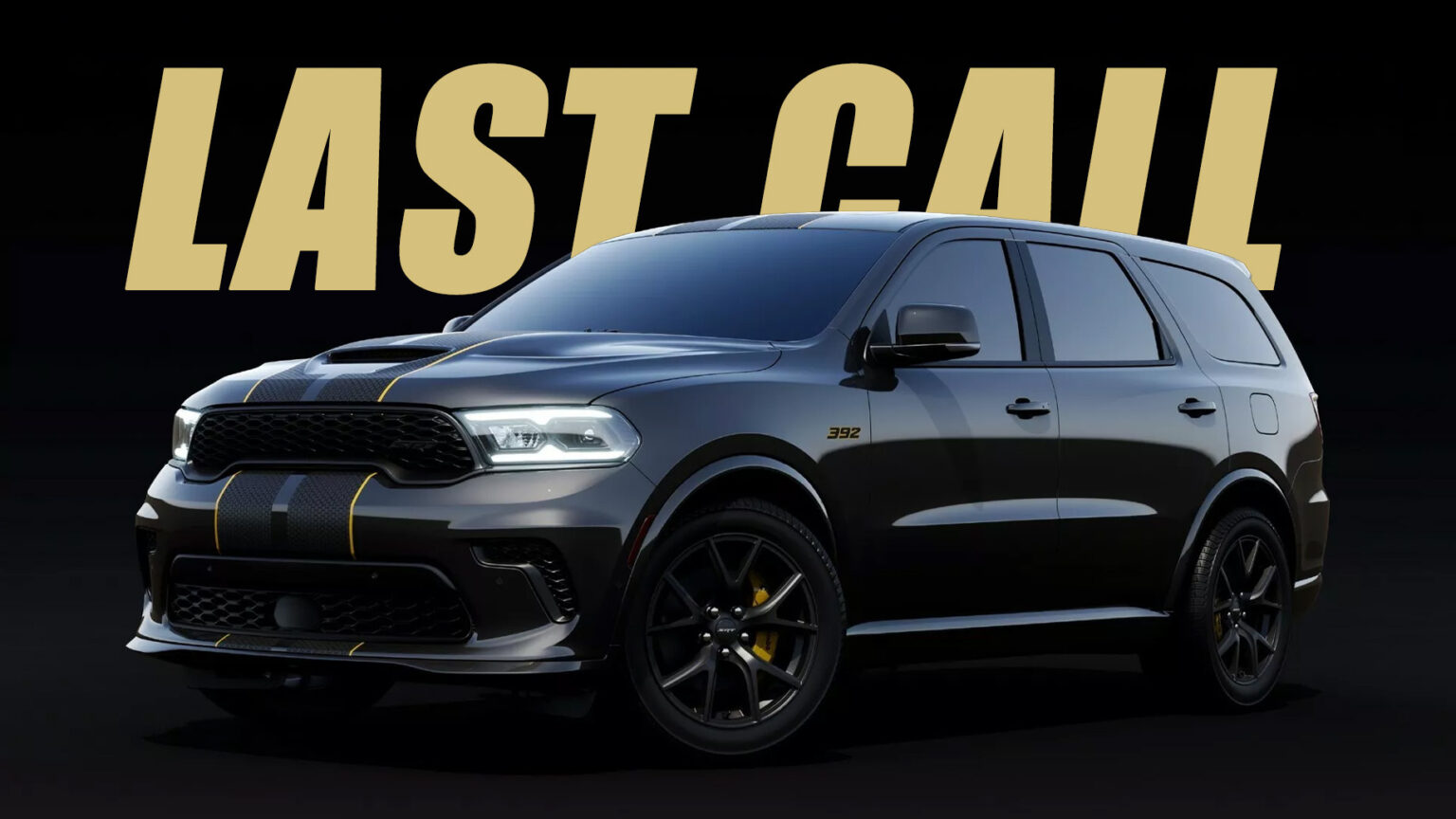 Dodge Durango SRT 392 AlcHEMI Celebrates The End Of The HEMI-Powered ...