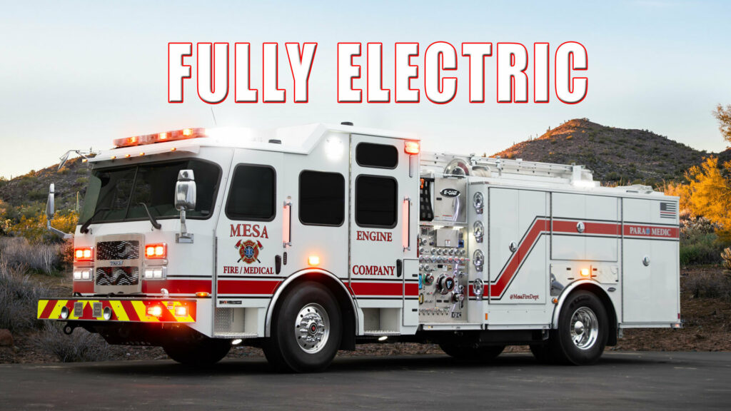  Electric Fire Truck Set To Battle Blazes In Arizona