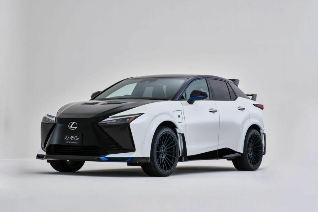 Lexus construye Wing-Tastic RZ450e F Sport Performance, con un límite de 100 unidades