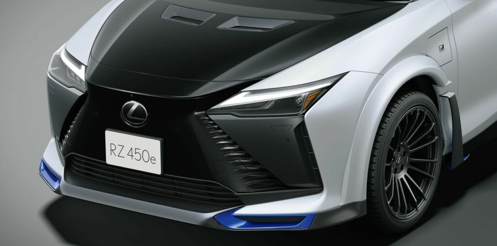 Lexus construye Wing-Tastic RZ450e F Sport Performance, con un límite de 100 unidades