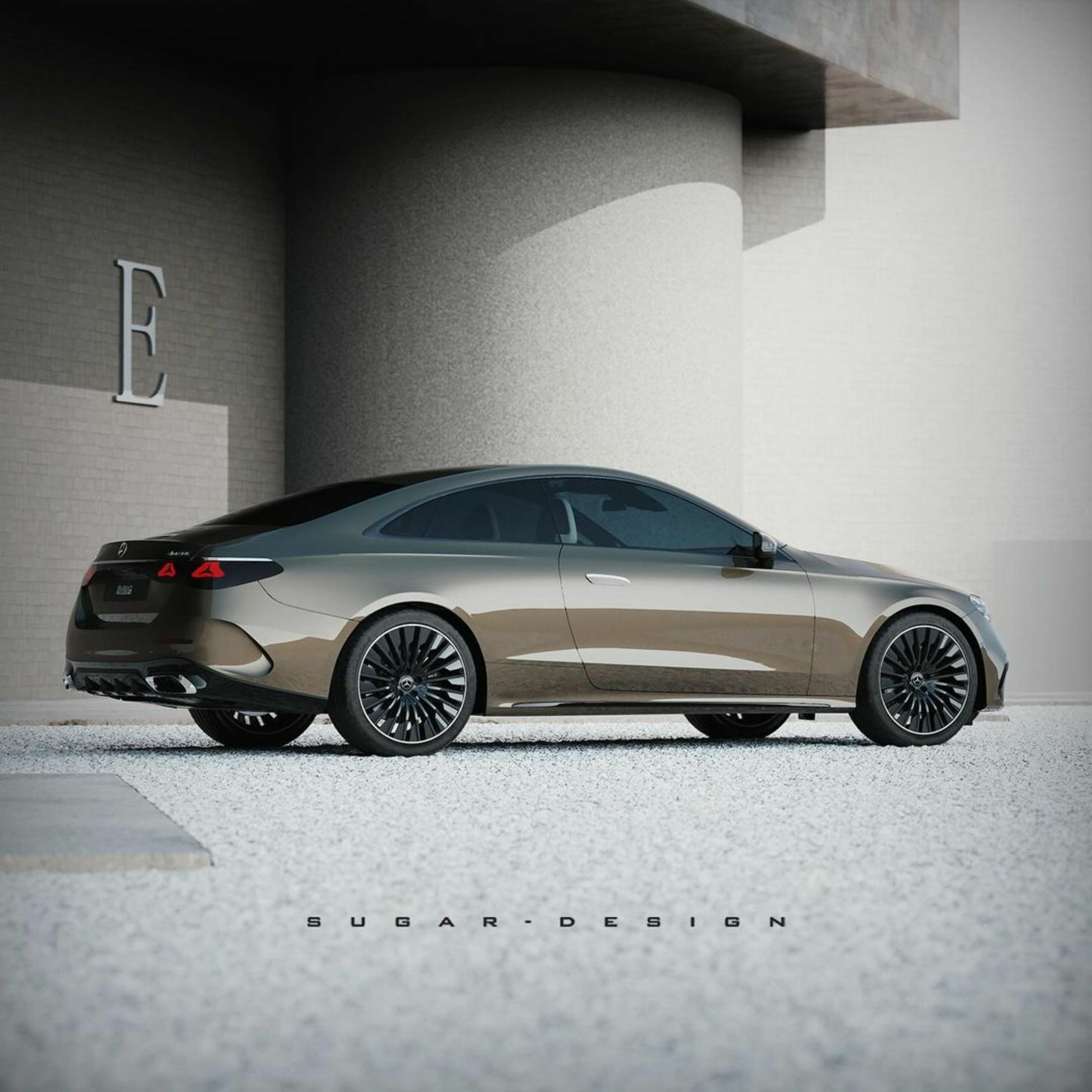 Mercedes E-Class Coupe Rendered As A Svelte Alternative To The New CLE ...