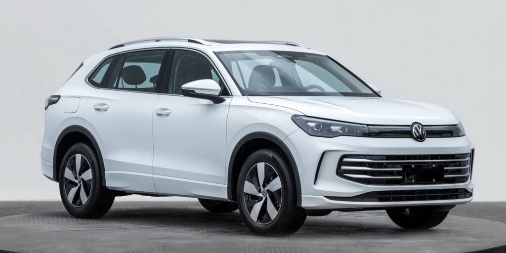 Este es el nuevo VW Tiguan alargado de China, pero no te molestes en buscarlo en Estados Unidos