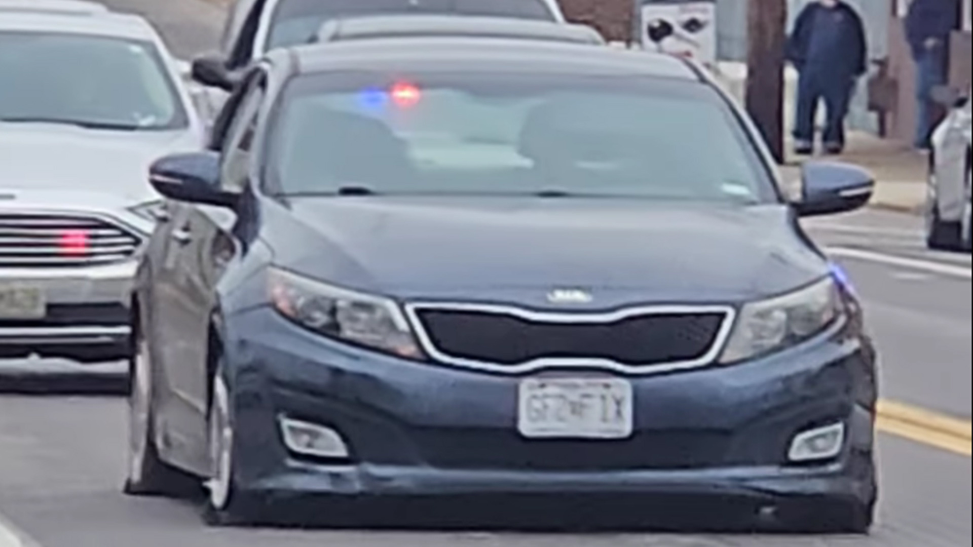 Kia Optima Driver Flees The Police At A Snail’s Pace After Running Over