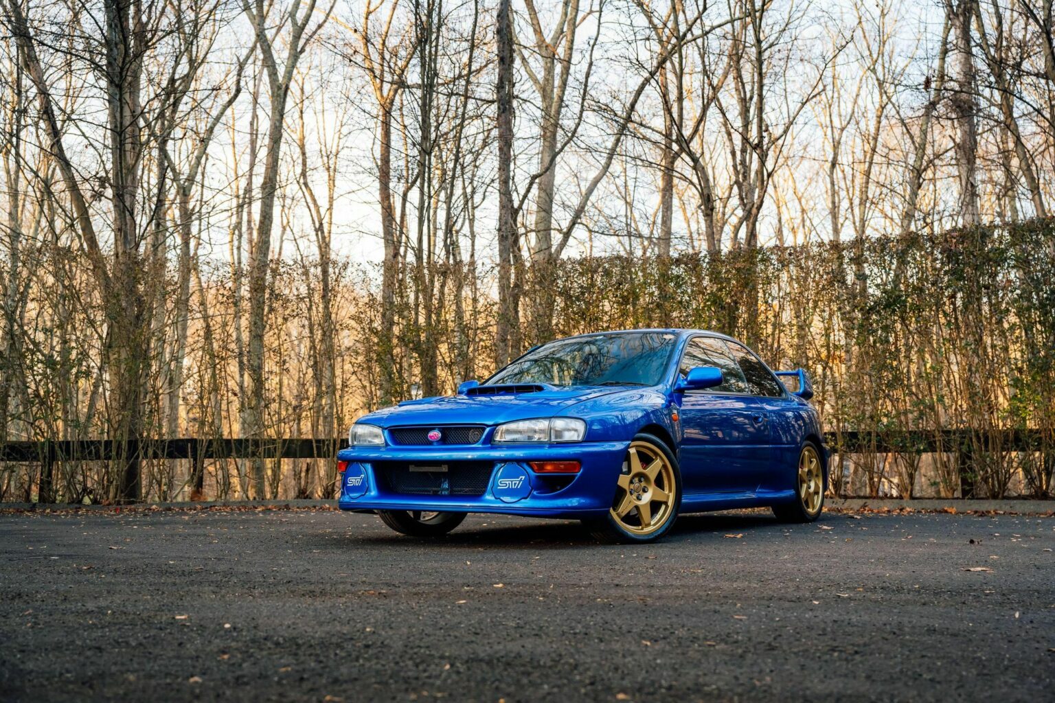 Subie King: Rare Impreza 22B STi Coupe Hits The Auction Block In The U ...