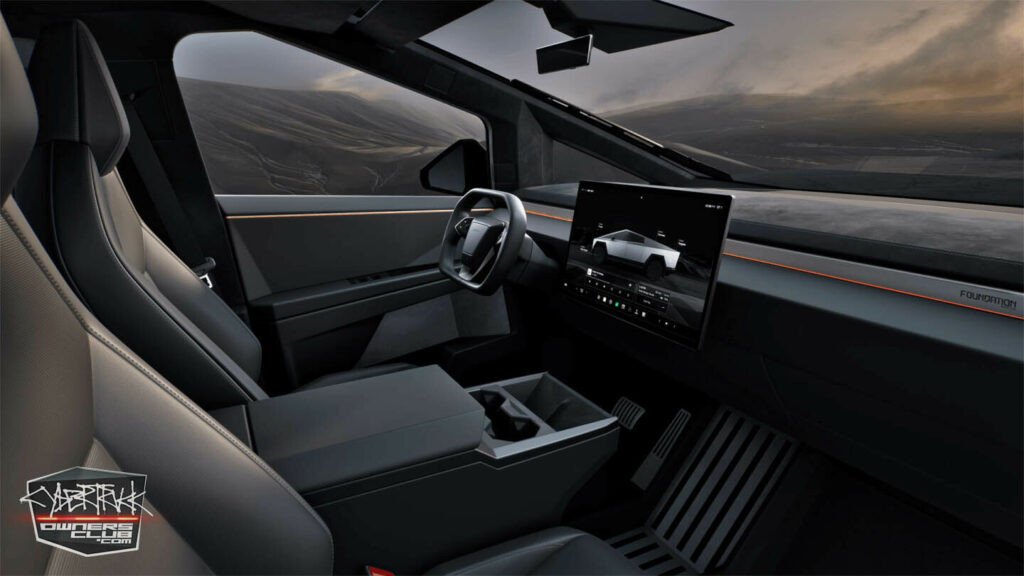  Online Sleuths Uncover Grey Interior Option For Tesla Cybertruck