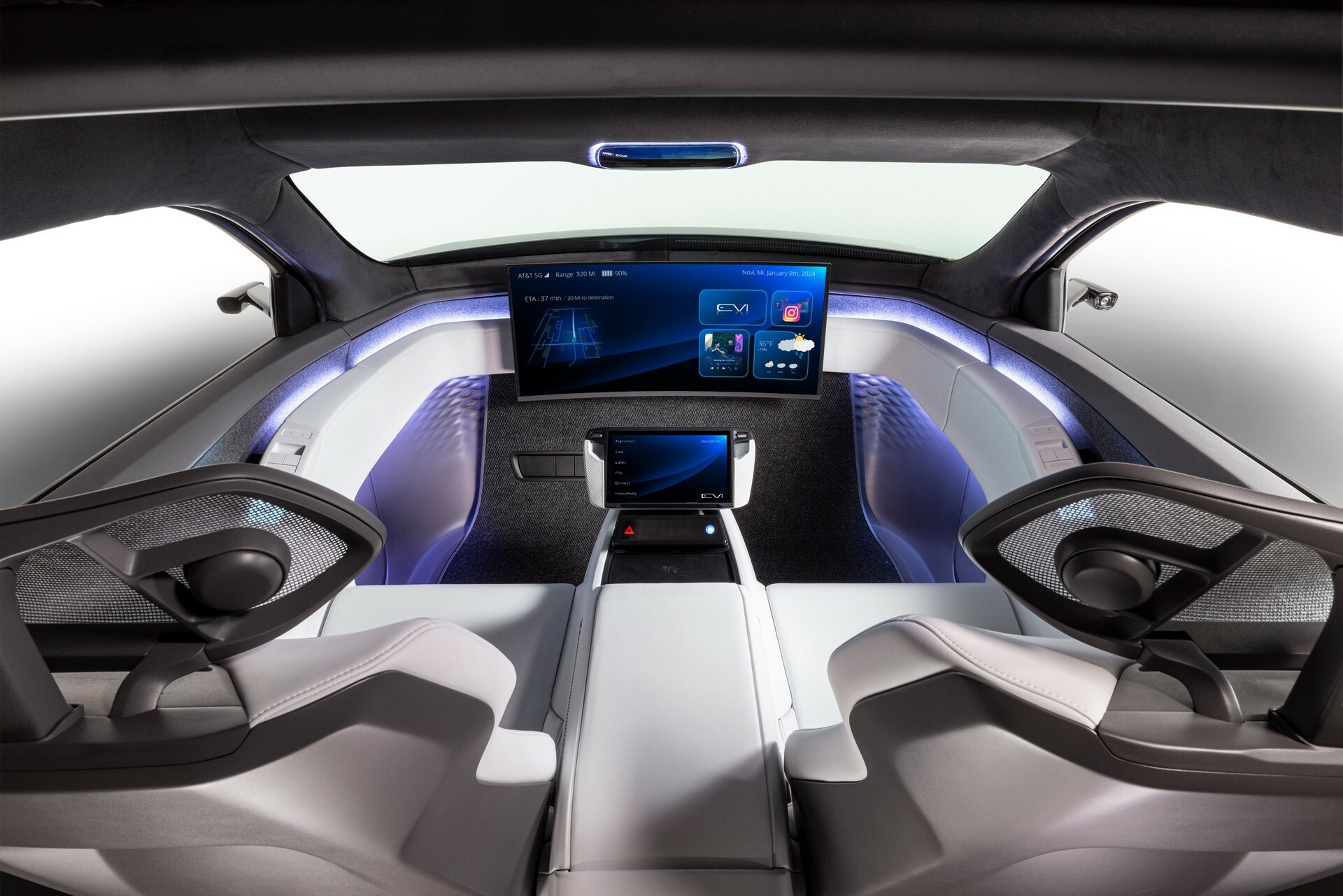 Yanfeng Envisions The Minimalist EV Cockpit Of The Future | Carscoops