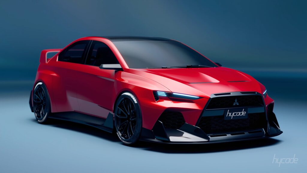  This 11th-Gen Mitsubishi Lancer Evo Render Ticks All The Right Boxes