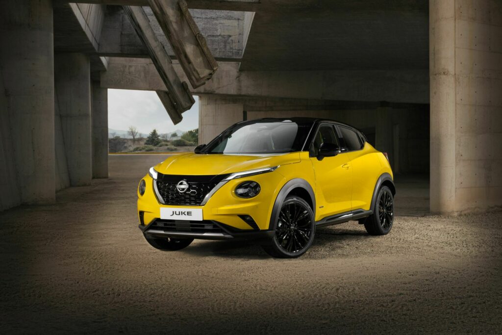 2024 Nissan Juke Buzzes In With Big Screen And A Yellow Glow