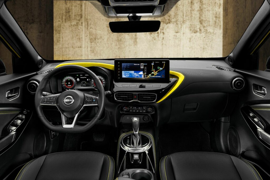 2024 Nissan Juke Buzzes In With Big Screen And A Yellow Glow