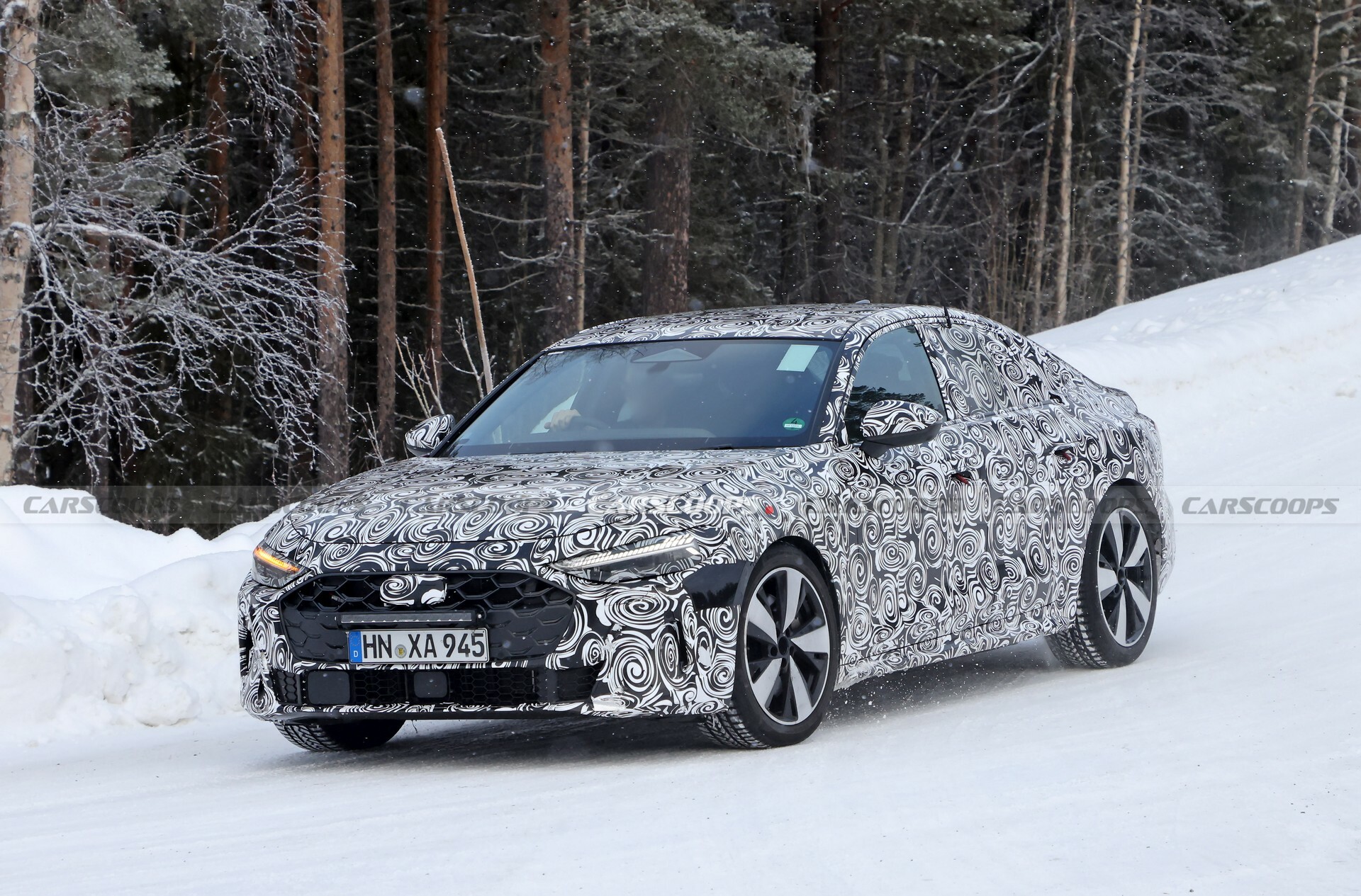 2025 Audi S5 Sportback Spied Looking To Kill Two Birds With One Stone ...