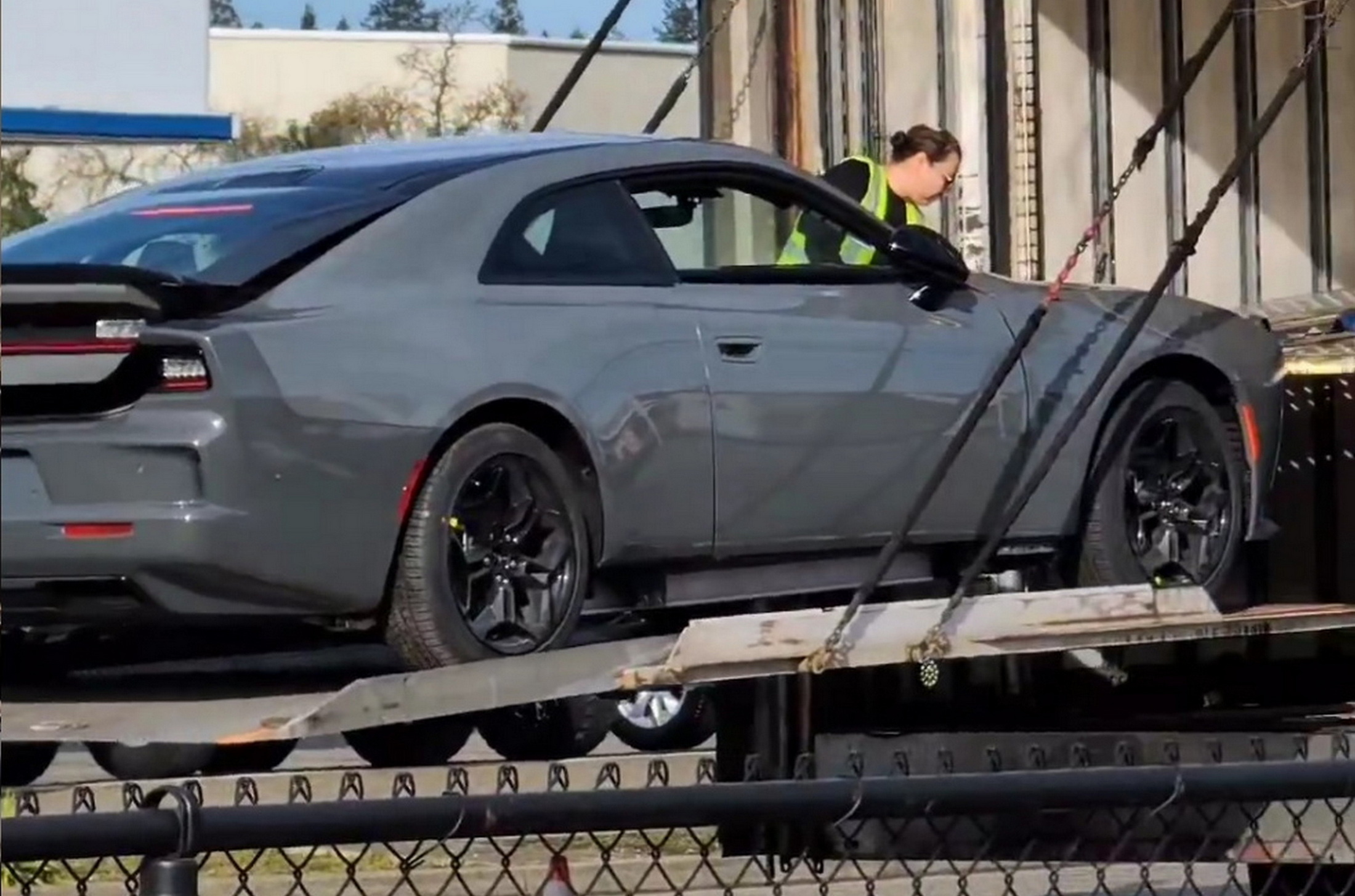 2025 Dodge Charger Daytona 440 Spied Revealing More Details, Including