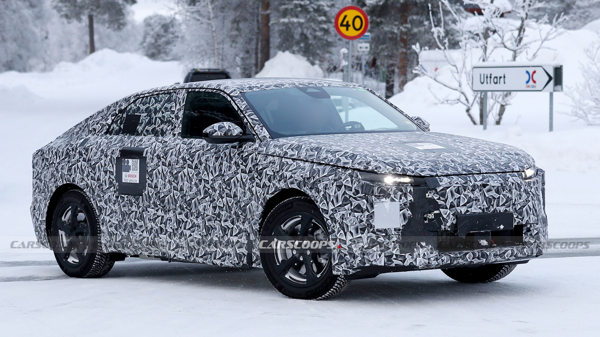 New DS Flagship Electric Crossover Spotted For The First Time