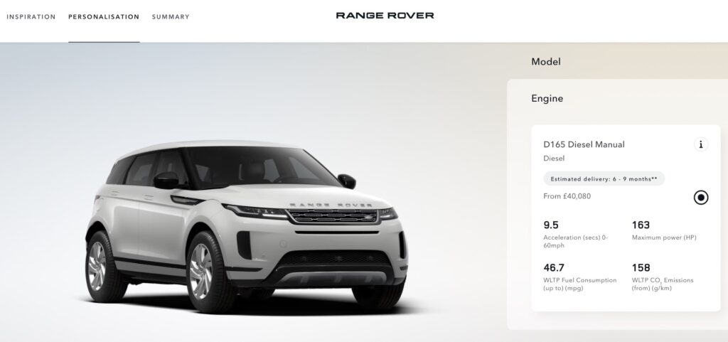  You Can Still Buy A Brand New Stick-Shift Range Rover, But Does Anyone?