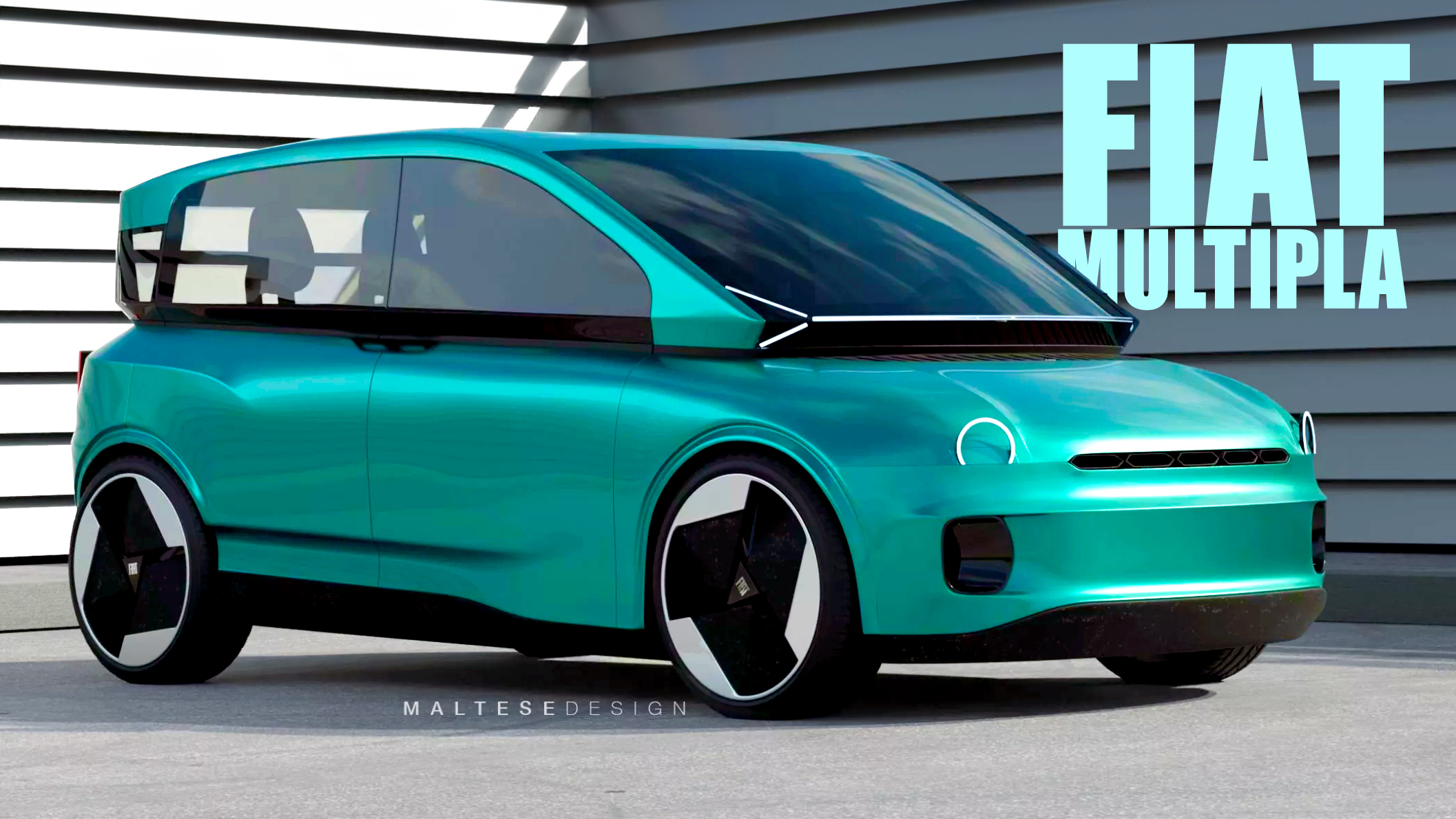 Remember The Fiat Multipla? Reimagining The ’90s Icon For The EV Age