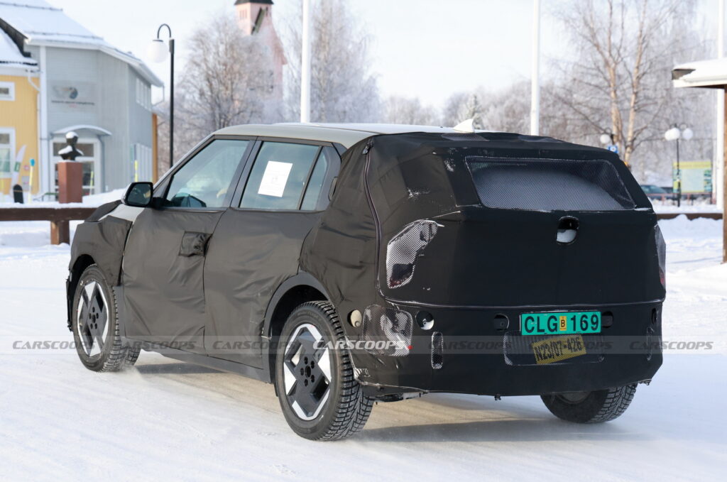  New Kia EV3 SUV Spied With Concept Looks And High-Tech Cabin