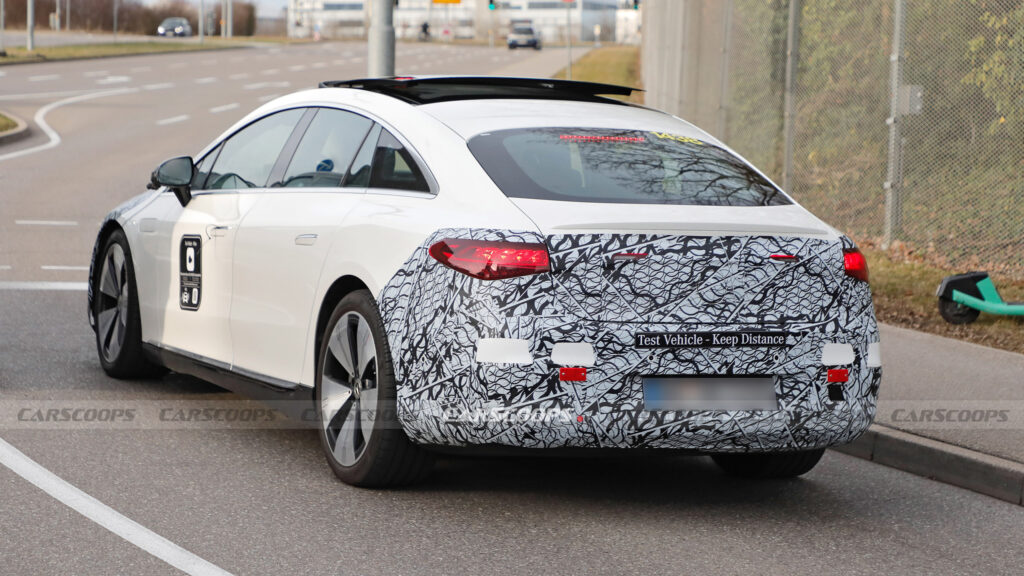  The Mercedes EQS Is Getting A Facelift But Still Looks Like An Egg