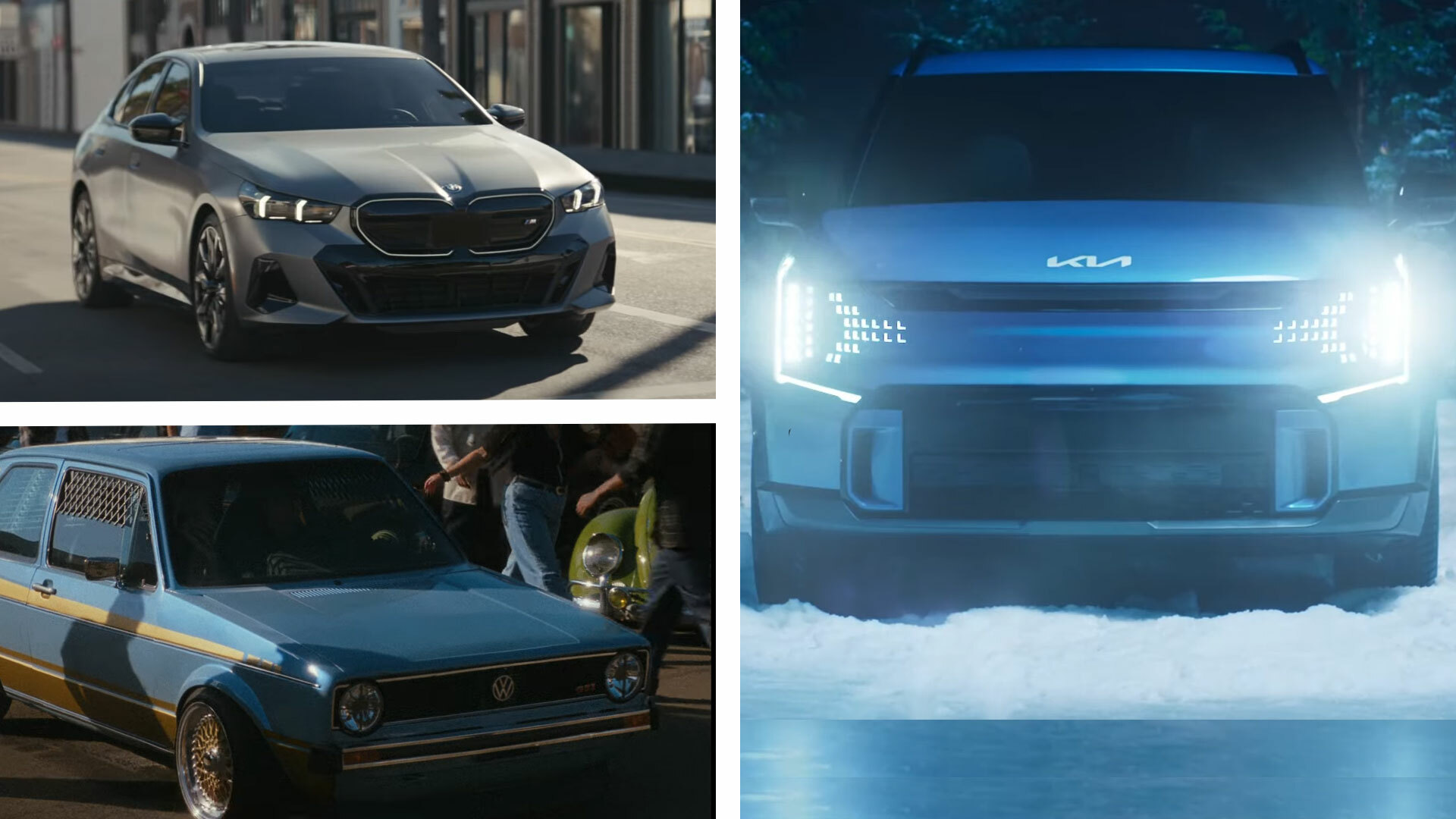 BMW, Kia, And VW Drop New Super Bowl Teasers Carscoops