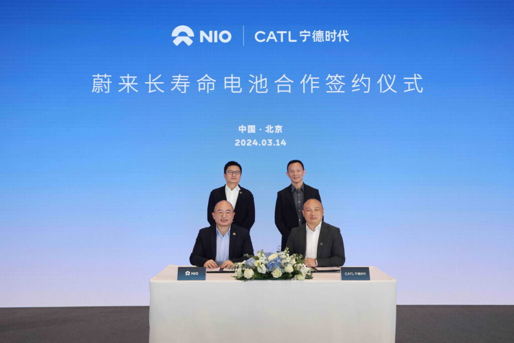  Nio And CATL Partner To Make EV Batteries With Longer Lifespans