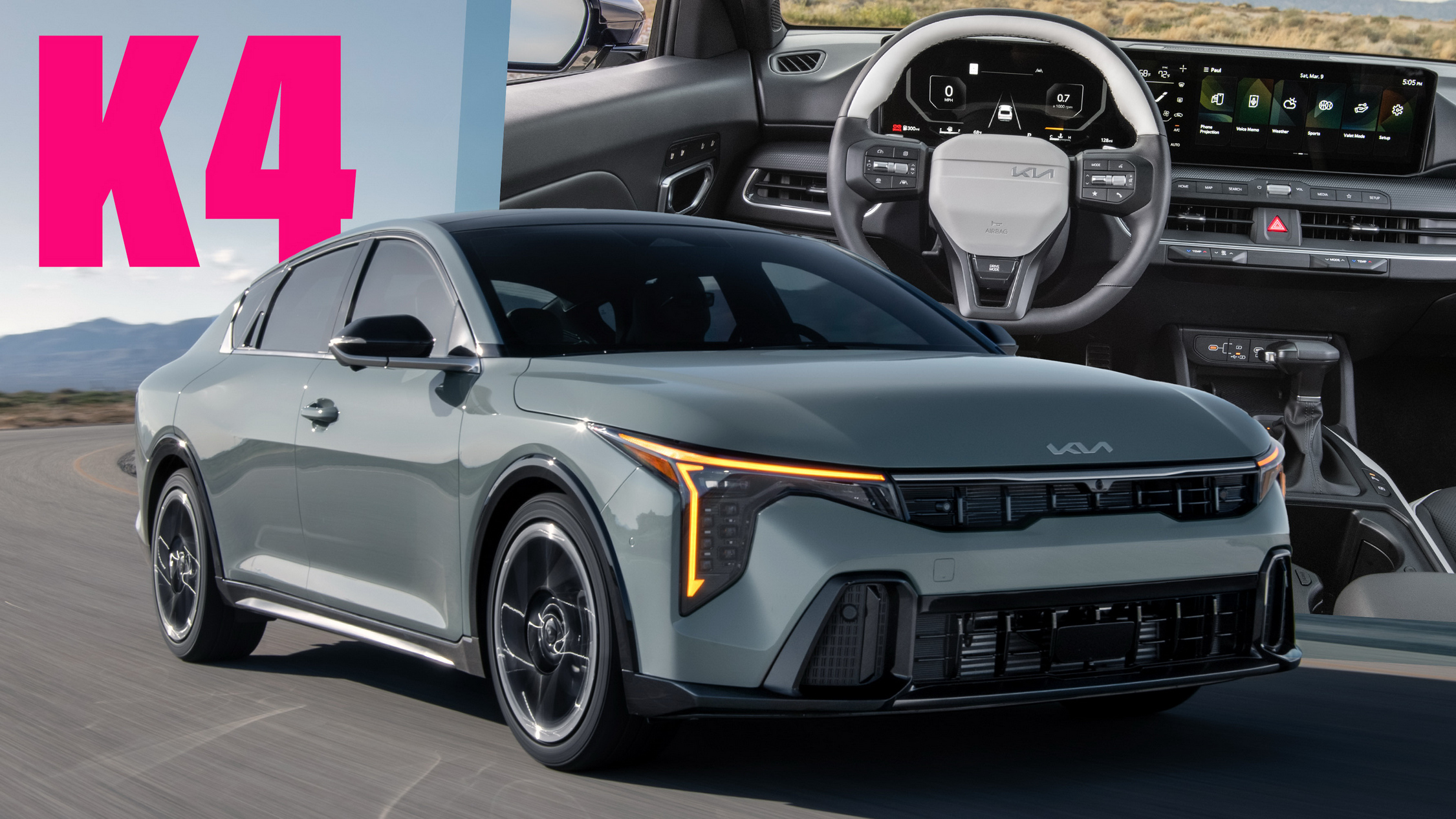 2025 Kia K4 Is America’s Forte From Another Planet, Offers Turbo Too ...