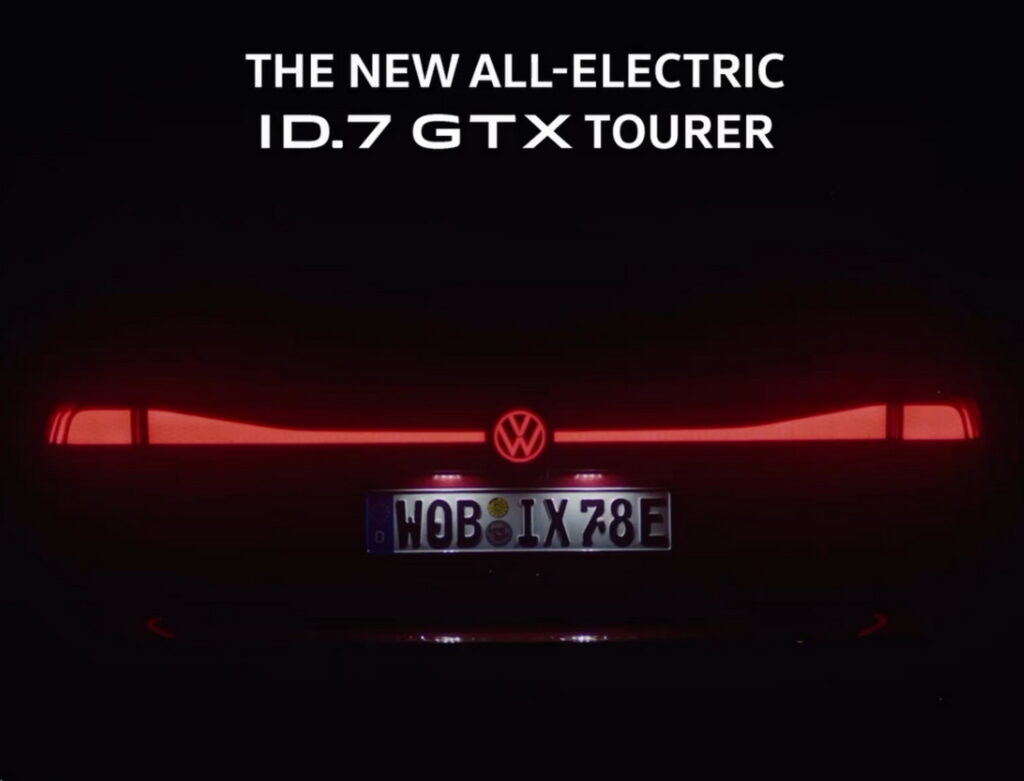  New VW ID.7 GTX Tourer Will Be A Performance Wagon For The Electric Age