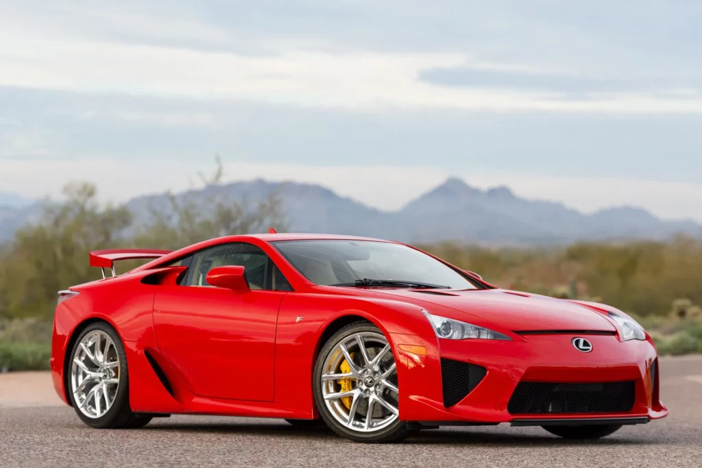 Immaculate 268-Mile Lexus LFA In Absolutely Red Ignites Passion 