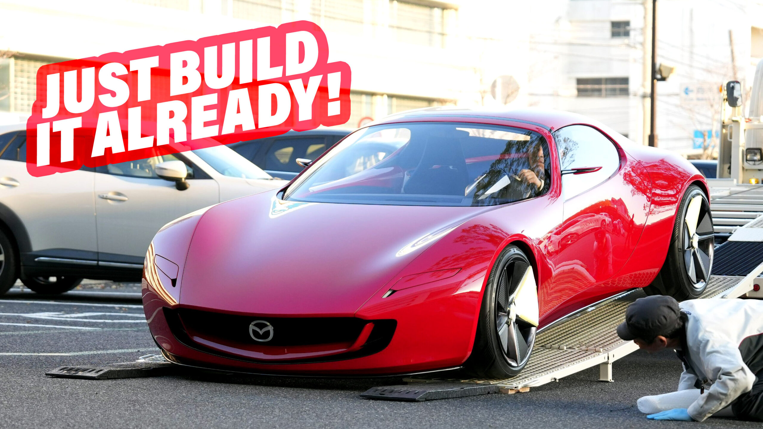 Mazda’s Iconic SP Concept Looks Amazing Out In The Open