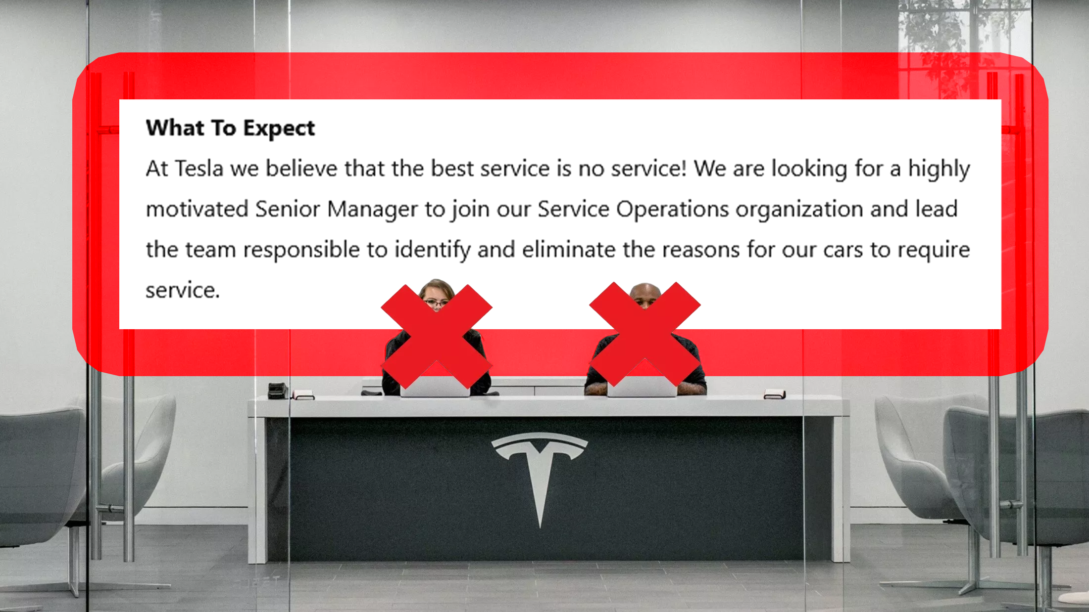 Tesla Hiring Service Operations Manager To Eradicate Need For Car Service