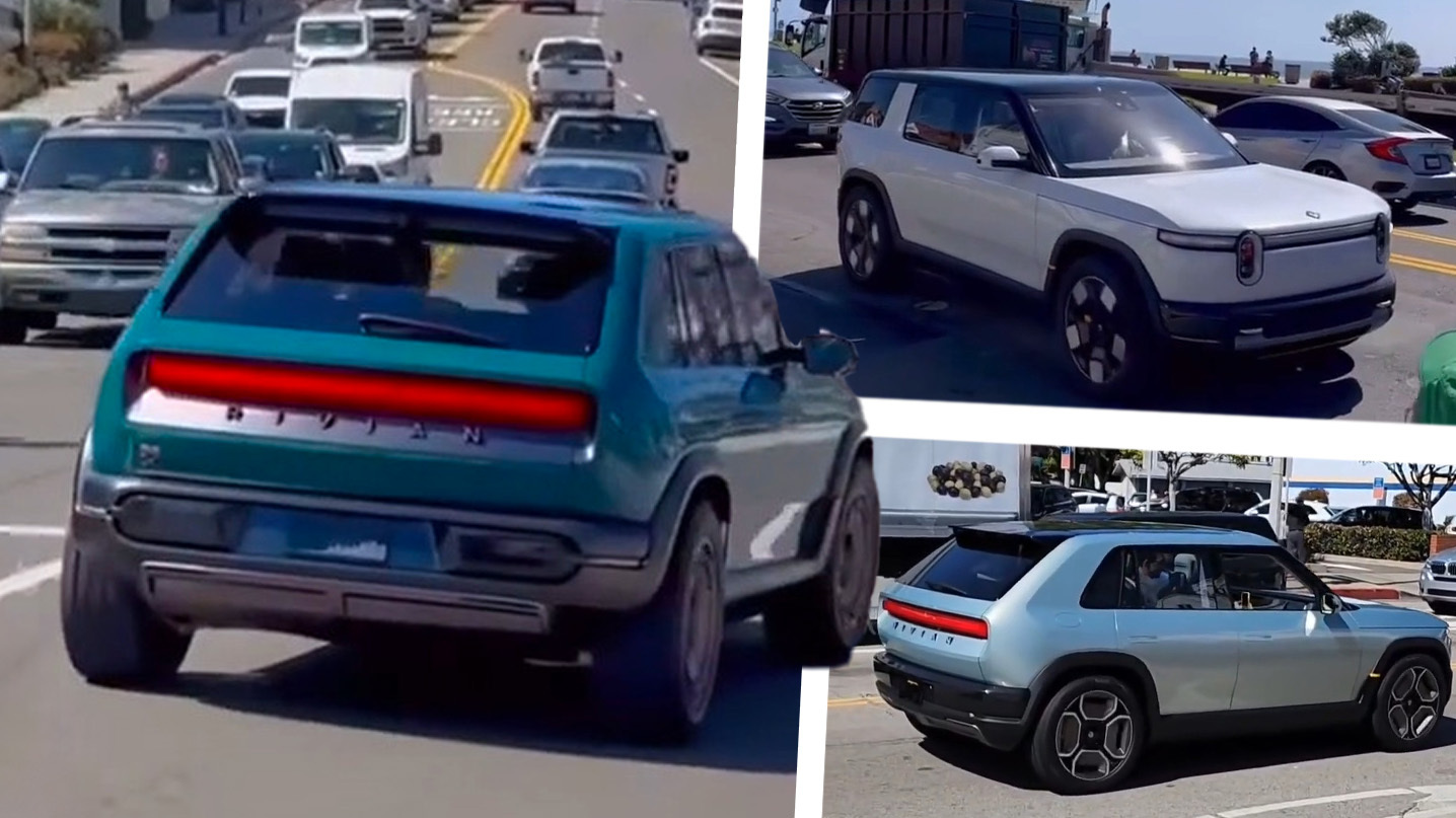 Rivian R3 And R3X Filmed On The Road And They’re Turning Heads