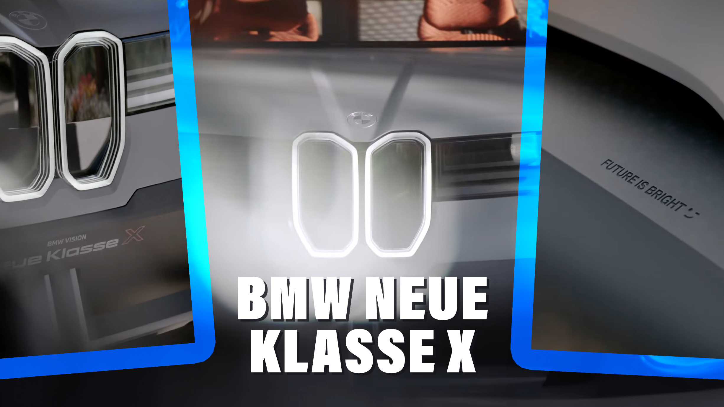 BMW Neue Klasse X Marks Return To Iconic Thin Kidney Grille