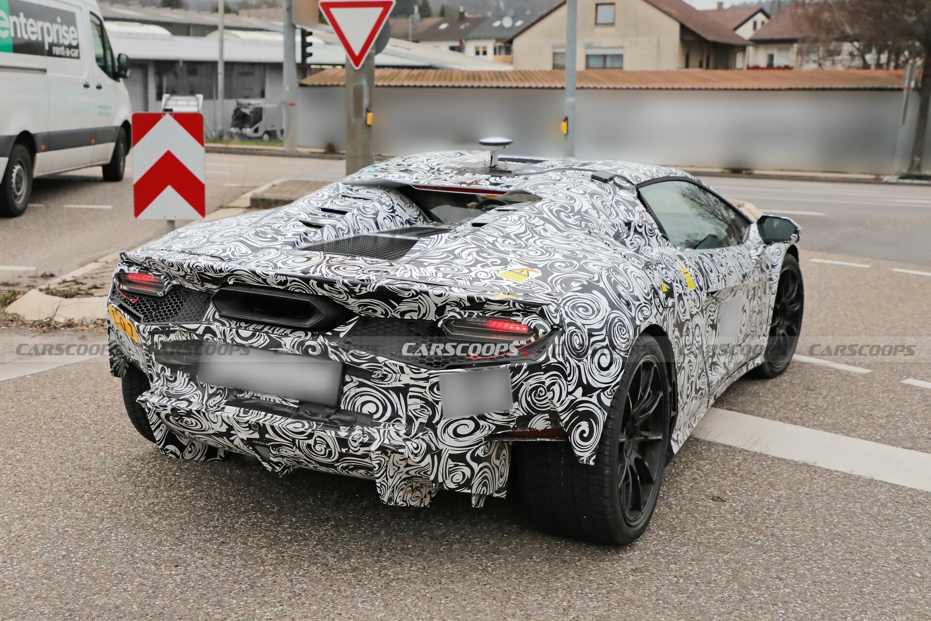 2025 Lamborghini Temerario Drops Camo And Shows Front Passenger Display ...