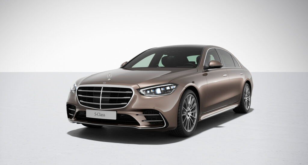 2025 Mercedes SClass 신형 헤드쿠션제공 클리앙