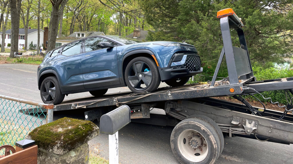  Fisker Ocean Totaled After Tiny Door Ding Souring EV Dream