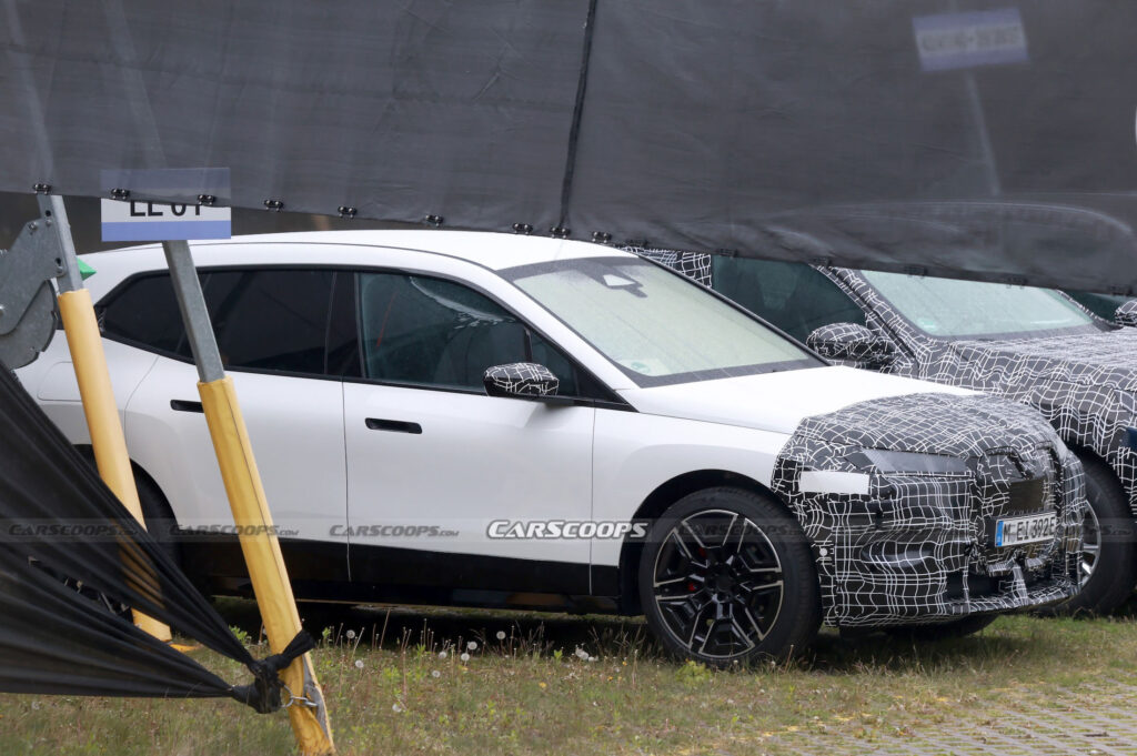 El lavado de cara del BMW iX será más potente pero no más bonito