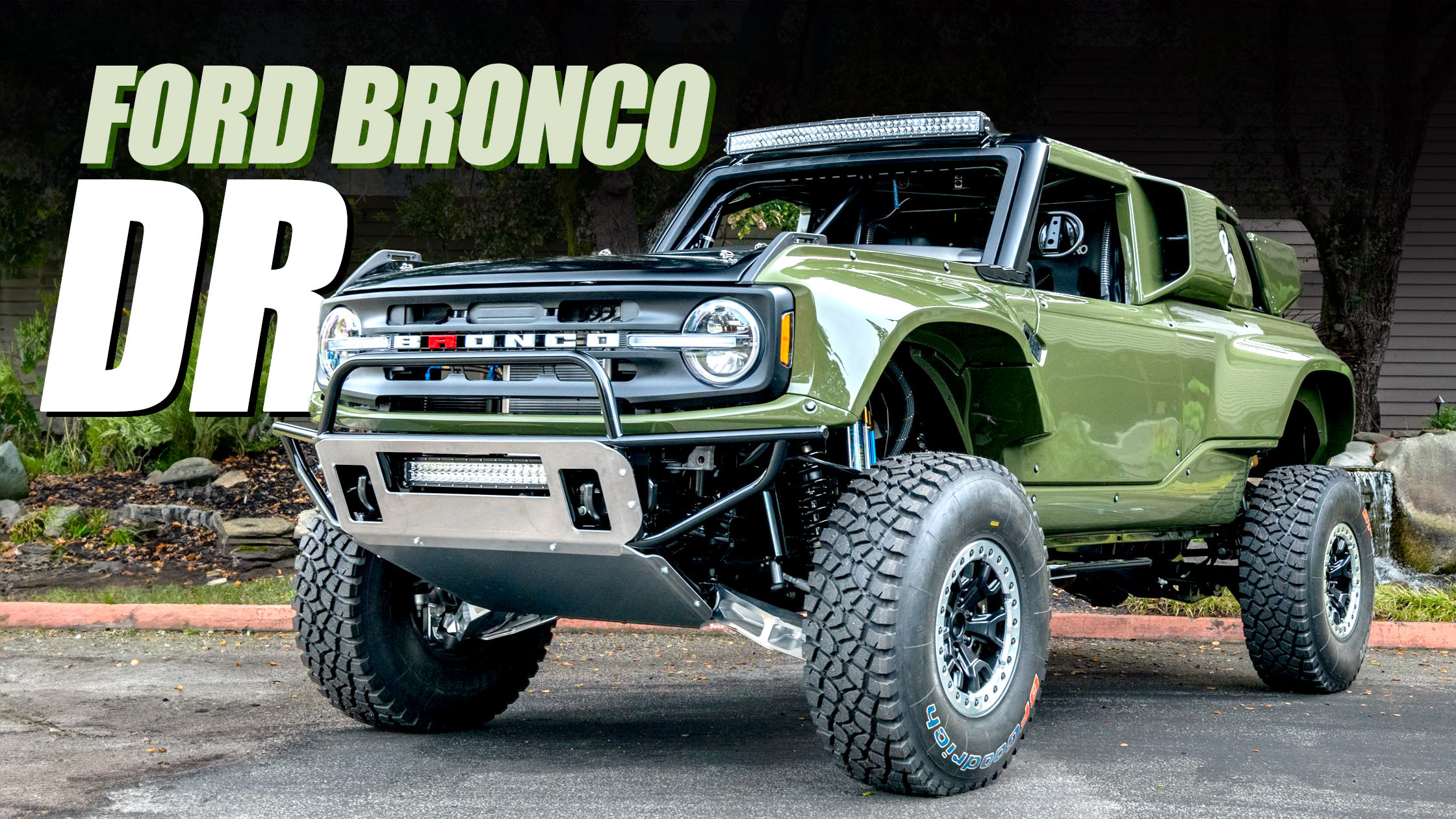 Would You Blow Supercar Cash On A Ford Bronco DR In Porsche NATO Green ...