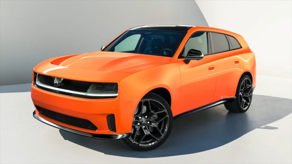  Next-Gen Dodge Durango Imagined Like A Swollen Charger