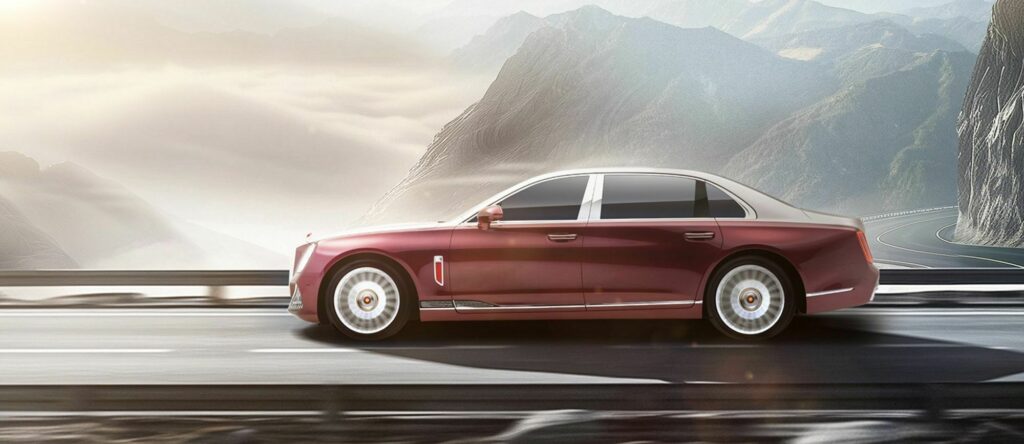  New Hongqi Guoya Flagship Luxury Sedan Looks Like A Bentley After A Wild Night Out