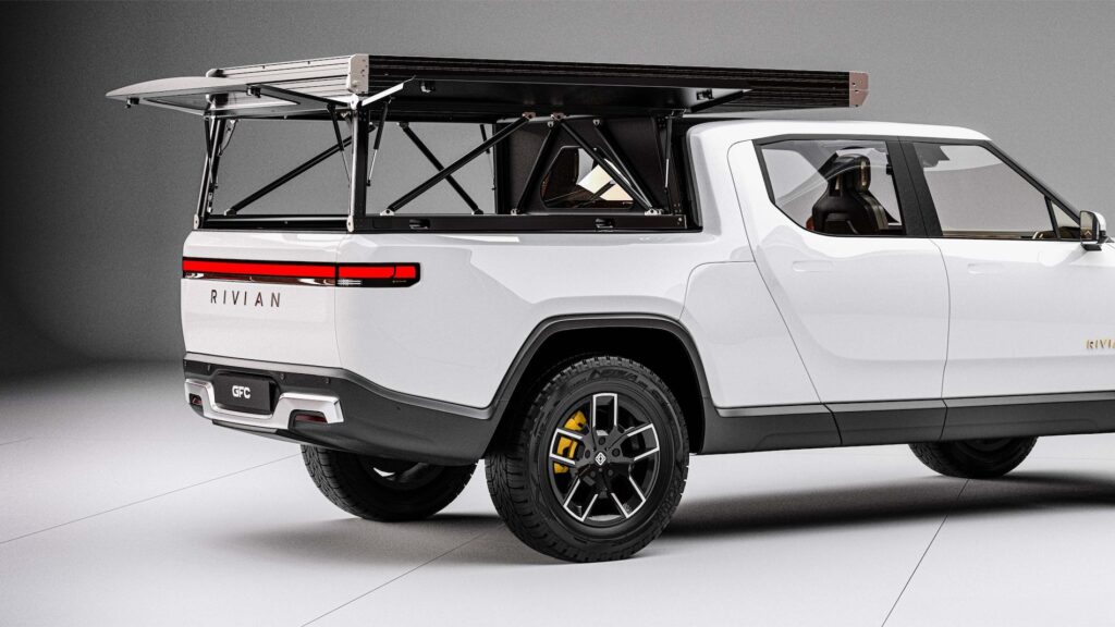  Level Up Your Rivian R1T With This Rooftop Camper And Topper