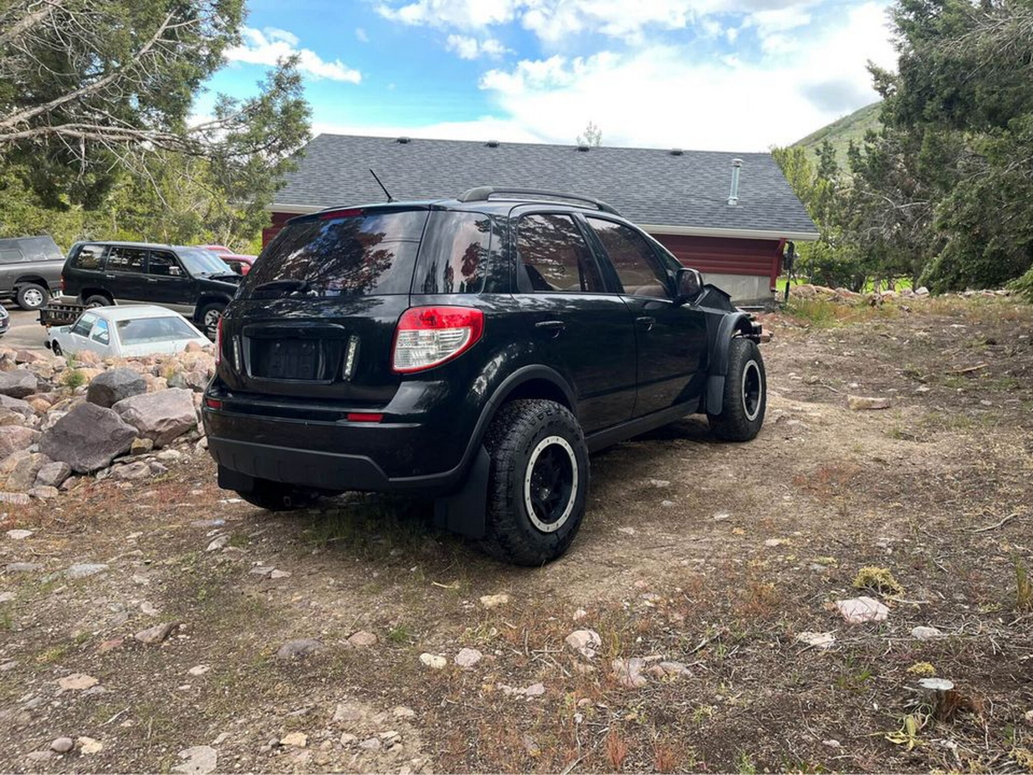 Wrecked Suzuki SX4 Reborn As A Mad Max Ready Battle Car | Carscoops