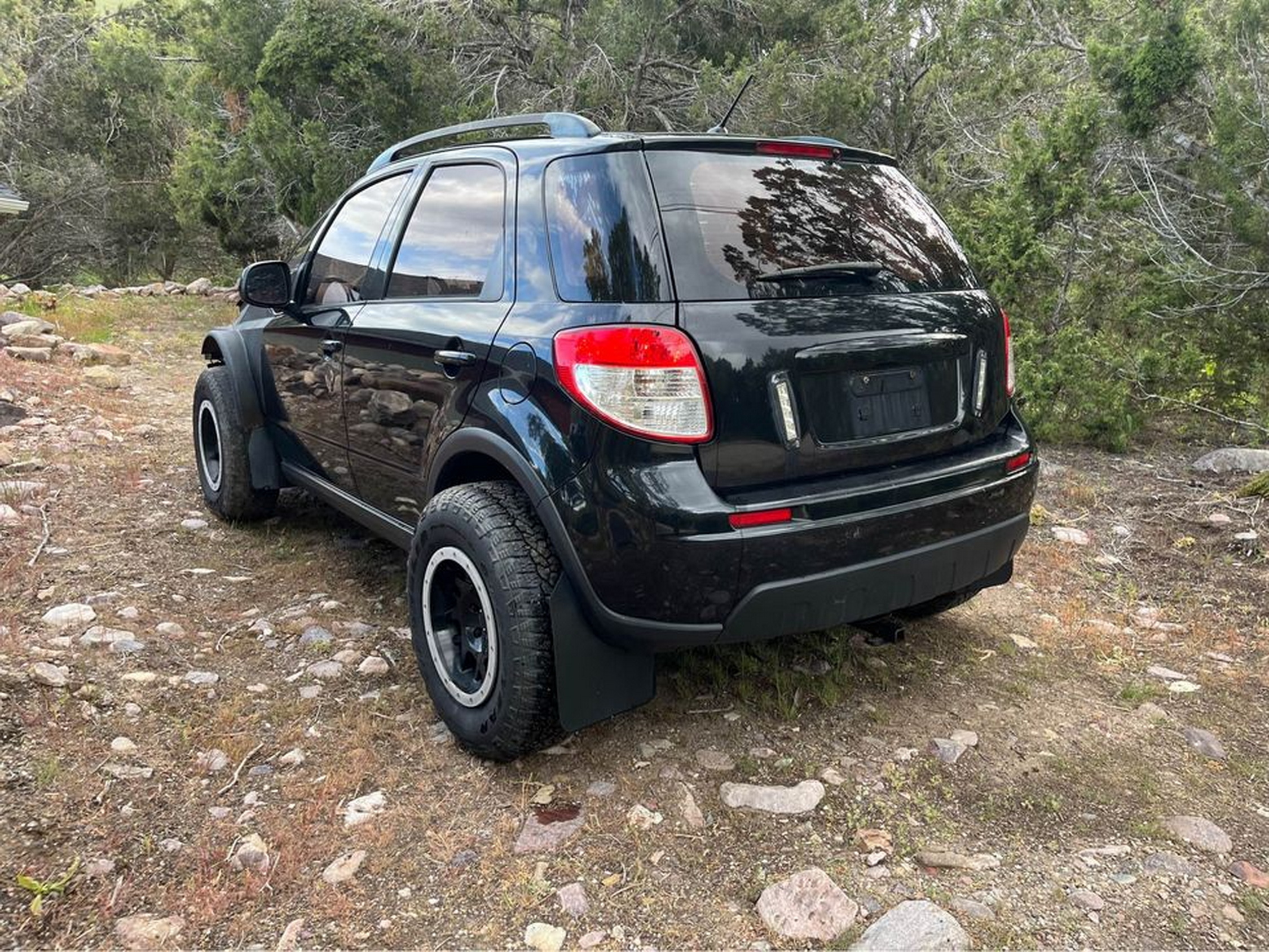 Wrecked Suzuki SX4 Reborn As A Mad Max Ready Battle Car | Carscoops