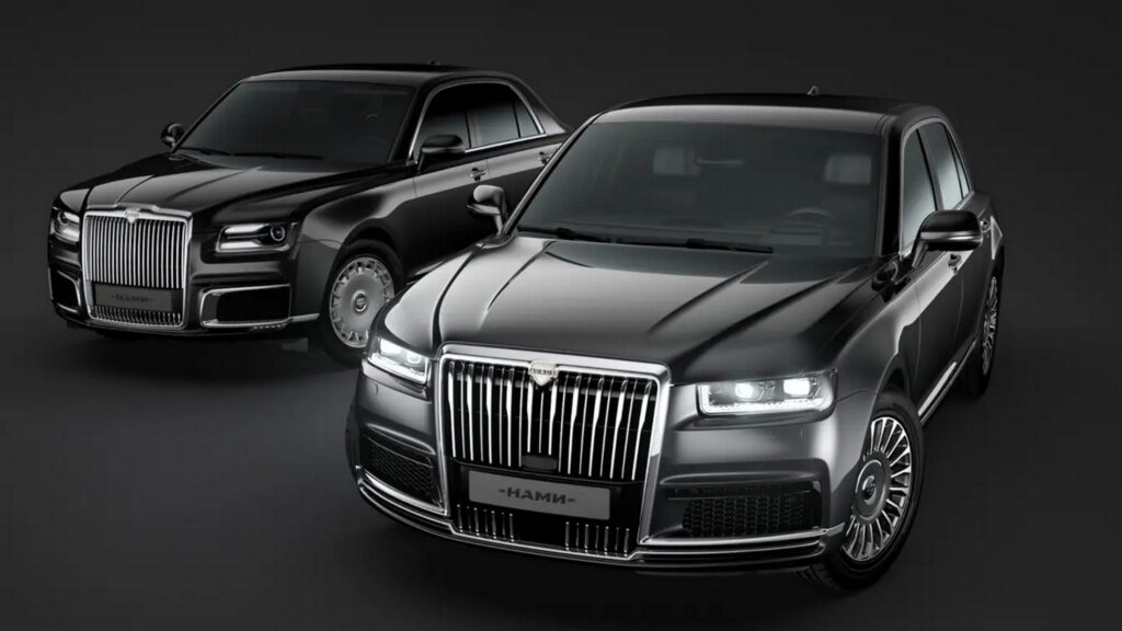  Aurus Senat Limousine Facelifted Just In Time For Putin’s Inauguration